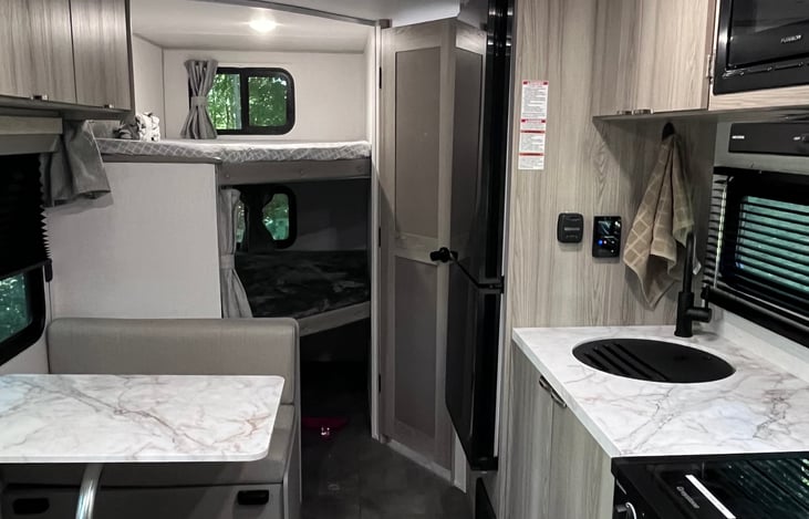 table top lifted for eating, games or study/work