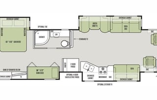 2017 Tiffin Motorhomes Allegro RED 38 QBA