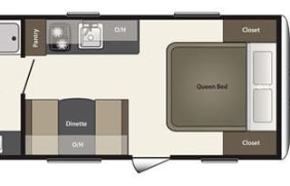 2016 Keystone RV Summerland Mini 1700FQ