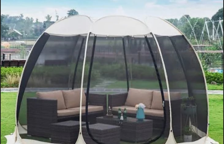 **Add-On** Pop-Up Canopy Tent. **Love seats Included**