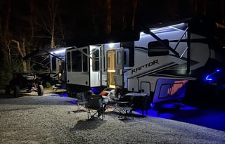 Raptor Retreat: Adventure-Ready Toy Hauler