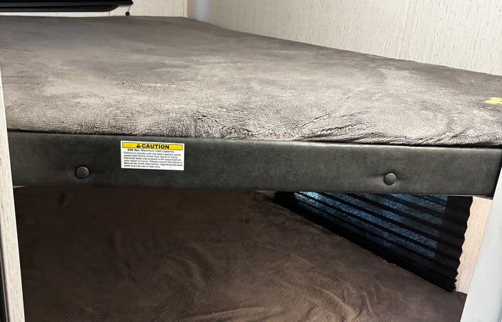Bunks with lines provided