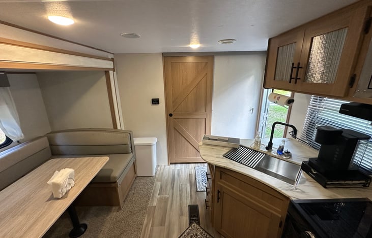 The majority of standard kitchen items are available for use: silverware, plates, bowls, cups, coffee cups, mixing bowls, pans, and standard cooking utensils