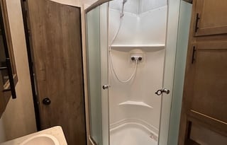 16' Garage with 2 A/C Toy Hauler