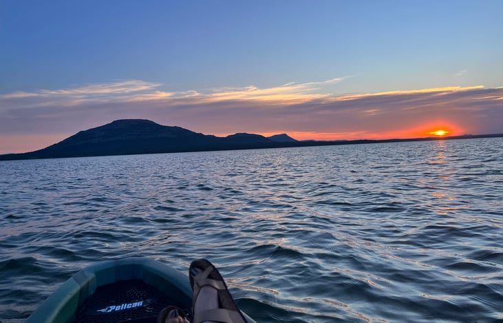 Kayak rental available also.