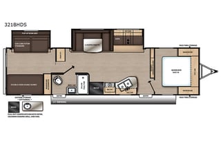 2019 Coachmen RV Catalina SBX 321BHDS