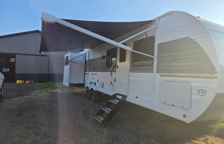 Electric awning