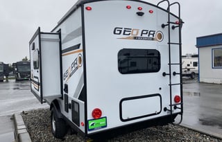 Small Outside HUGE inside! GeoPro Bunks with slide