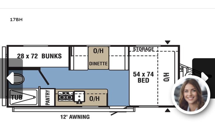 Note the size of beds.