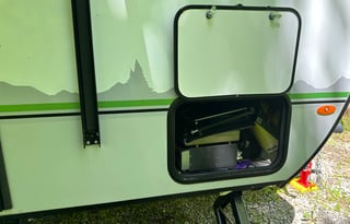 Cozy Home on Wheels: Lightweight Travel Trailer