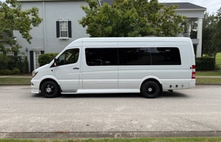 Luxury Mercedes Coach | Massage Chairs & Bathroom