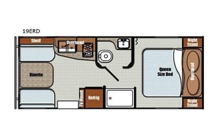 Vintage Cruiser 19CSK sleeps 3