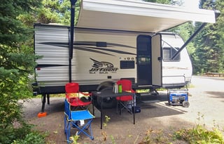 Furnished, stocked, and ready for an adventure!