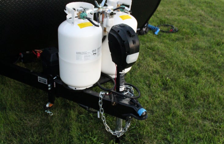 Propane included in the rental