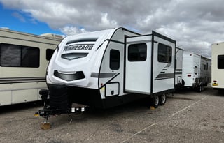Branden and Natalie’s Winnebago Towable Trailer