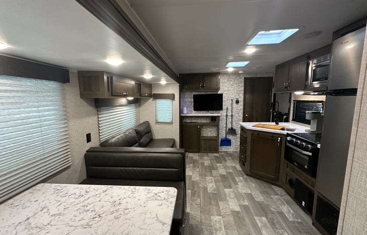 Kitchen/Living Area (separate from sleeping areas!)