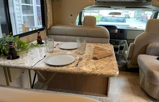 Your Home on Wheels! Furry friend approved!