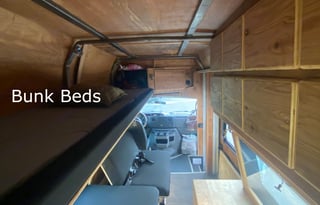 One of a Kind Classic Woody Campervan Sleeps 4/5
