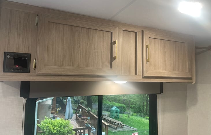 Cupboard over the sink