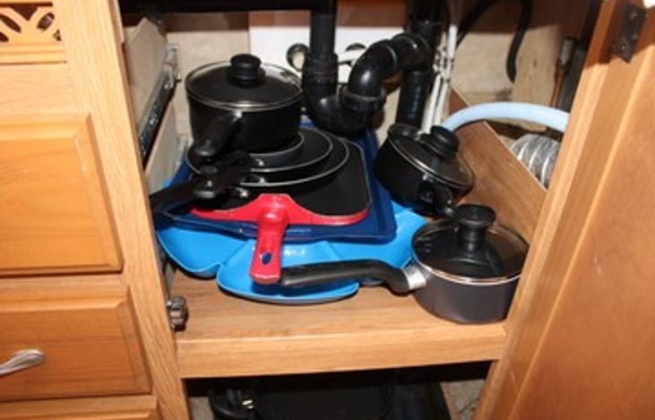 All cookware ready for your culinary skills