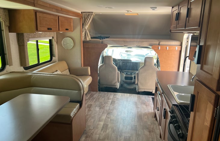 View from the rear area.