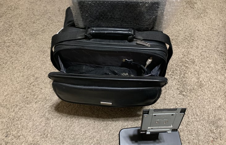 On board external monitor