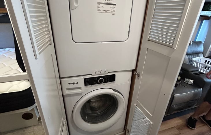 Washer and dryer