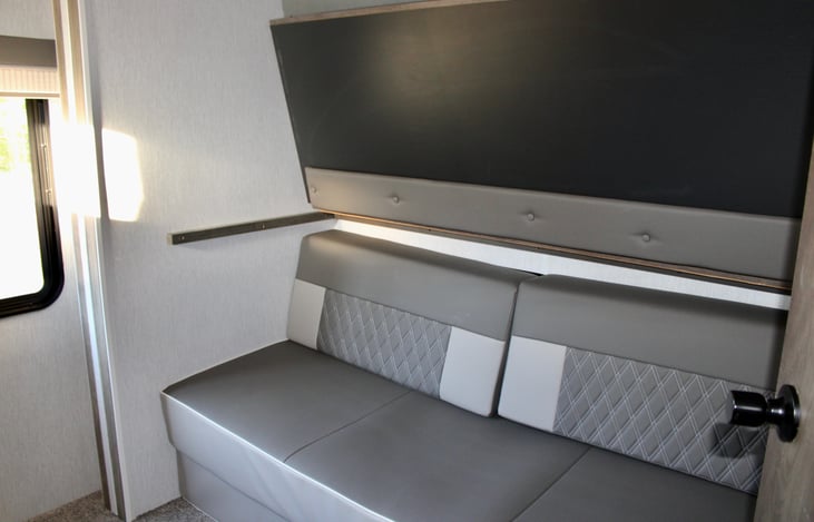 Queen fold  out in bunk house