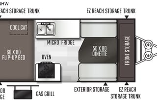 Great layout large windows, skylights + power lift