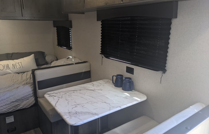 Dinette for coffee or dinner