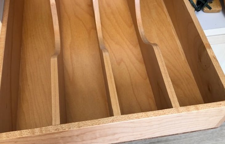 silverware tray