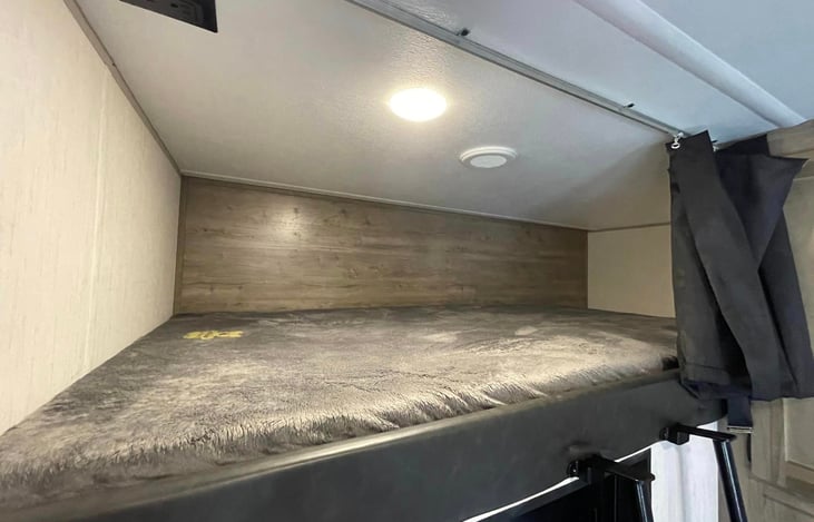 Loft for extra storage or sleeping