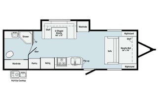2021 Winnebago Industries Towables Hike H210RB
