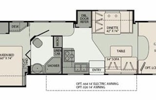 2008 Fleetwood RV Tioga 31M - Self Leveling
