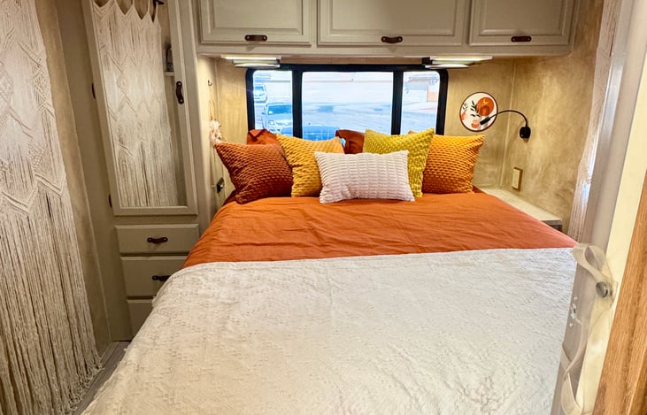 Primary Bedroom in the back of the RV