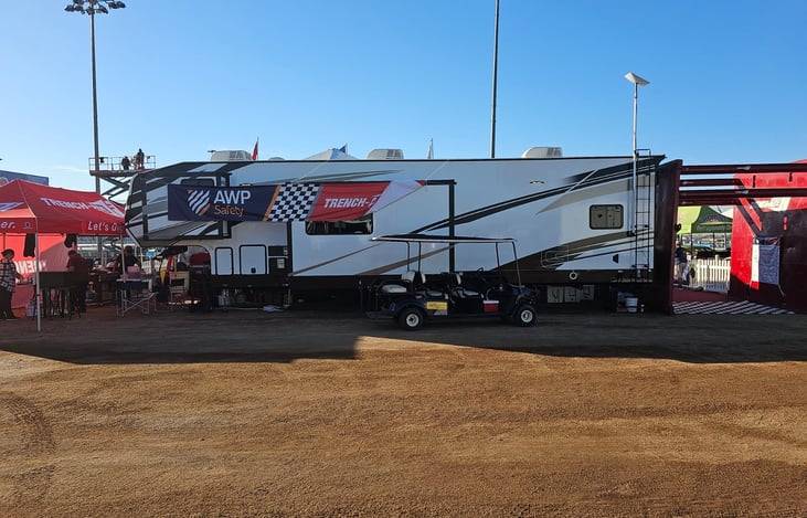 Trailer at Nascar Event 2023