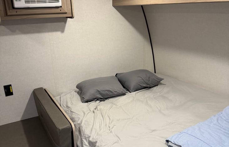 Double bed and AC