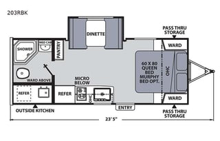 2021 Coachmen RV Apex Nano 203RBK
