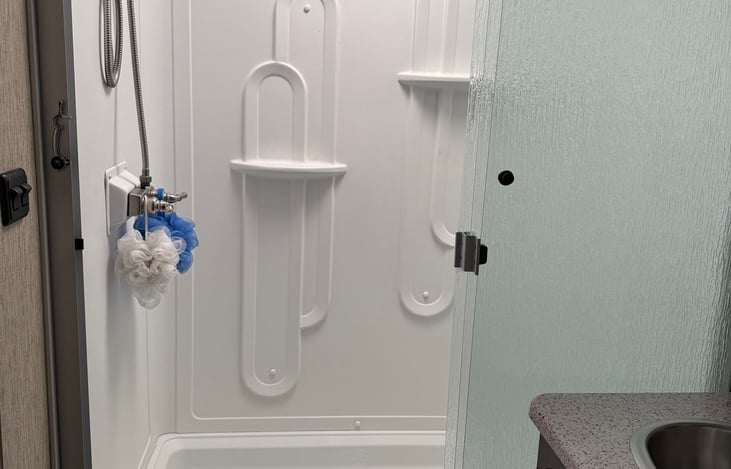 Rear Shower