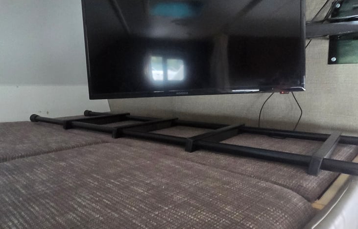 Overhead Bunk with TV