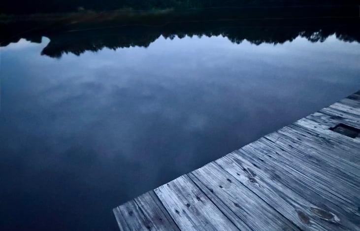 Lakeside camping is the best!!