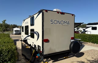 Cozy, comfy travel trailer