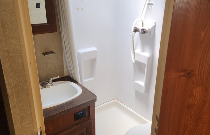 Bathroom with shower