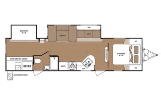 2017 Dutchmen Aspen Trail Bunkhouse!