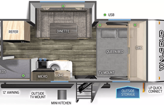 Ideal Colorado Camping in this Spacious Bunkhouse!