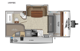 2022 Jayco Jay Feather Micro 199MBS