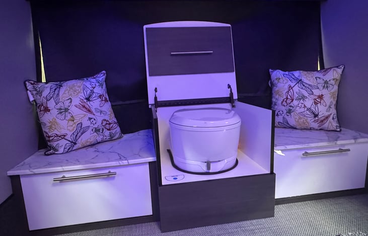 And when that middle-of-the-night need arises, relief is at hand! You'll only have to head to the bathhouse when a more substantial disposal needs attention.