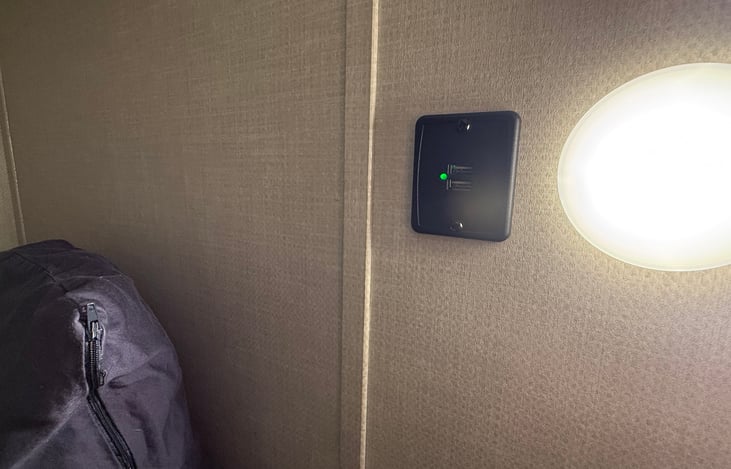 Bunk beds have USB charging ports too.