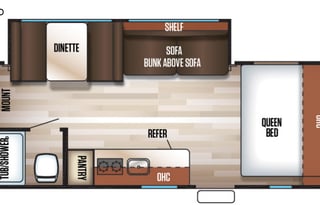 2018 Forest River RV Cherokee Wolf Pup 18TO