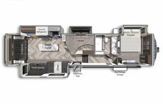 Pet Friendly Full Service Luxury 2 Bedroom RV
